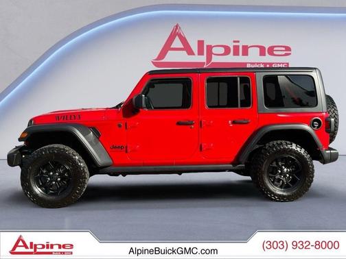Firecracker Red Clearcoat 2025 Jeep Wrangler Willys
