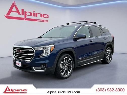 Marine Metallic 2023 GMC Terrain SLT