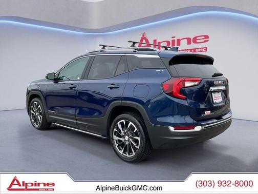 Marine Metallic 2023 GMC Terrain SLT