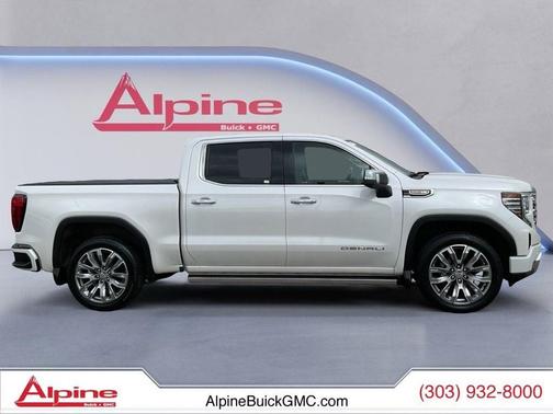 White Frost Tricoat 2024 GMC Sierra 1500 Denali