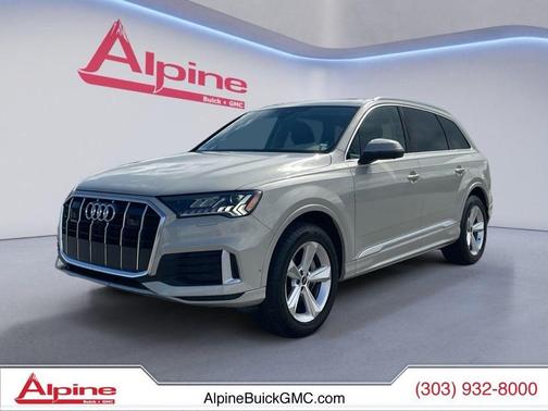 White 2024 Audi Q7 45 Premium Plus