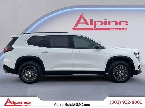 Summit White 2025 GMC Acadia AWD Elevation