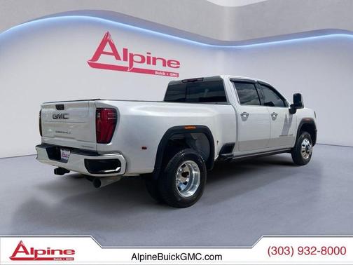 White Frost Tricoat 2025 GMC Sierra 3500 Denali