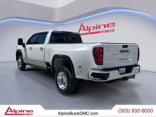 White Frost Tricoat 2025 GMC Sierra 3500 Denali