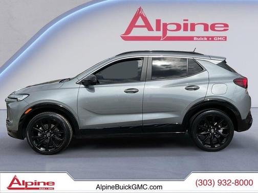 Moonstone Gray Metallic 2024 Buick Encore GX Sport Touring