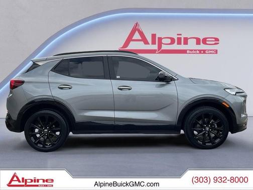 Moonstone Gray Metallic 2024 Buick Encore GX Sport Touring