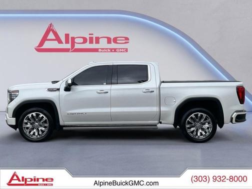 White Frost Tricoat 2022 GMC Sierra 1500 Denali