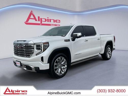 White Frost Tricoat 2022 GMC Sierra 1500 Denali
