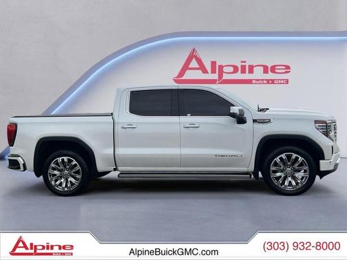 White Frost Tricoat 2022 GMC Sierra 1500 Denali