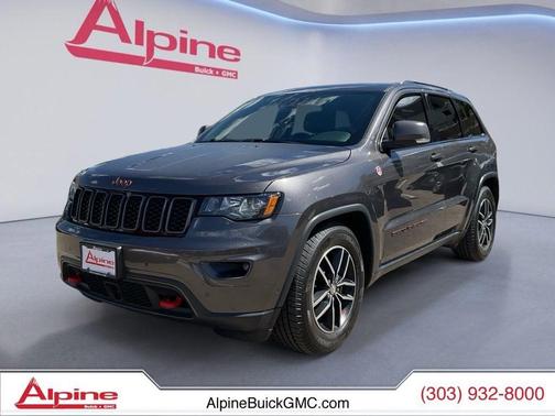 Granite Crystal Metallic Clearcoat 2018 Jeep Grand Cherokee Trailhawk SUV