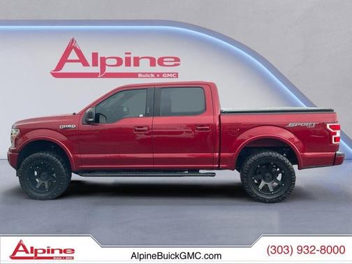 RUBY RED METALLIC TINTED CC 2019 Ford F-150 XLT