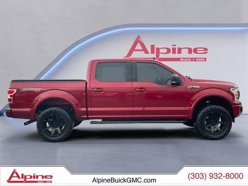 RUBY RED METALLIC TINTED CC 2019 Ford F-150 XLT