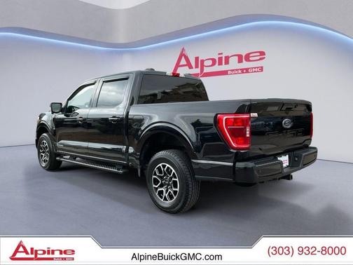 AGATE BLACK METALLIC 2022 Ford F-150 XLT