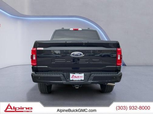 AGATE BLACK METALLIC 2022 Ford F-150 XLT
