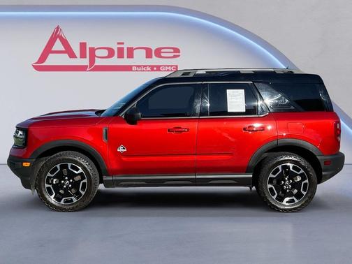 HOT PEPPER RED TC 2023 Ford Bronco Sport Outer Banks