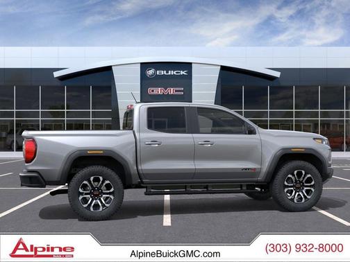 Sterling Metallic 2026 GMC Canyon AT4