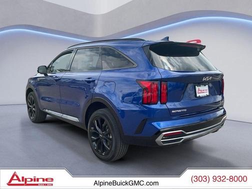Sapphire Blue 2023 Kia Sorento SX