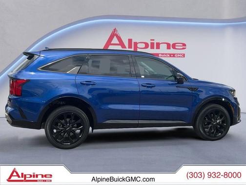 Sapphire Blue 2023 Kia Sorento SX