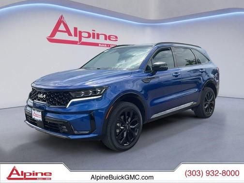 Sapphire Blue 2023 Kia Sorento SX