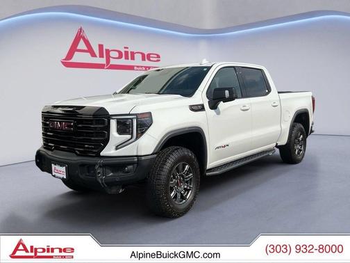 Summit White 2024 GMC Sierra 1500 AT4X