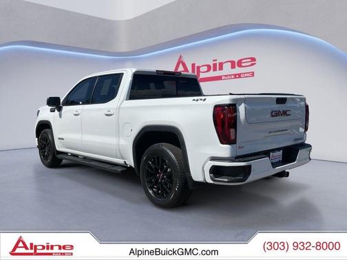 Summit White 2025 GMC Sierra 1500 Elevation