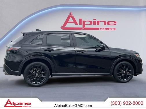 Crystal Black Pearl 2024 Honda HR-V Sport