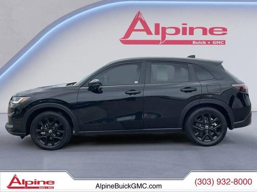 Crystal Black Pearl 2024 Honda HR-V Sport