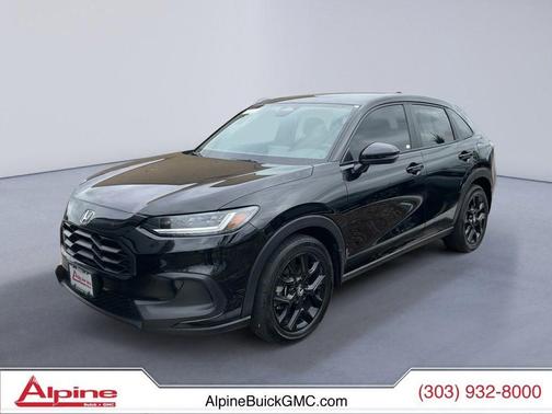 Crystal Black Pearl 2024 Honda HR-V Sport