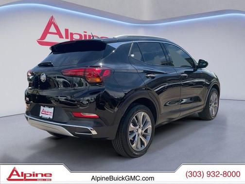 Ebony Twilight Metallic 2023 Buick Encore GX Essence
