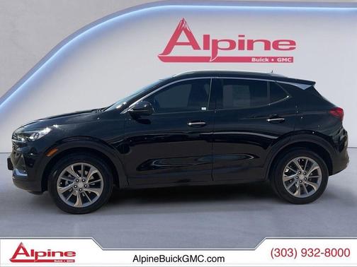 Ebony Twilight Metallic 2023 Buick Encore GX Essence