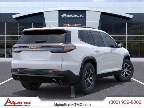 Summit White 2026 GMC Acadia AT4 AWD
