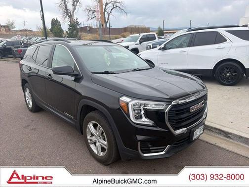 Ebony Twilight Metallic 2023 GMC Terrain SLE