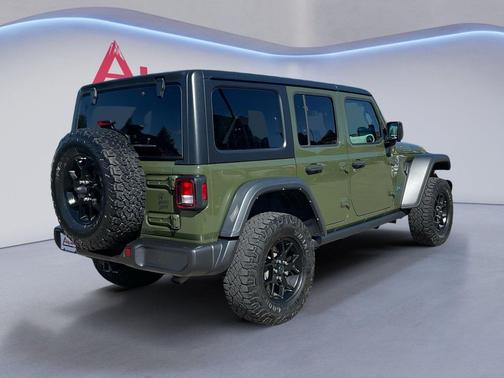 Sarge Green Clearcoat 2024 Jeep Wrangler 4xe Willys