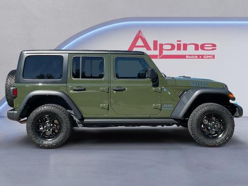 Sarge Green Clearcoat 2024 Jeep Wrangler 4xe Willys