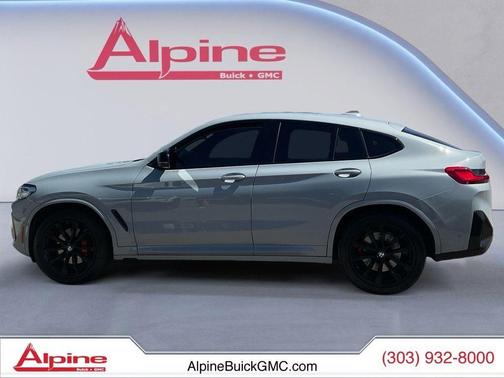 Brooklyn Grey Metallic 2022 BMW X4 M40i