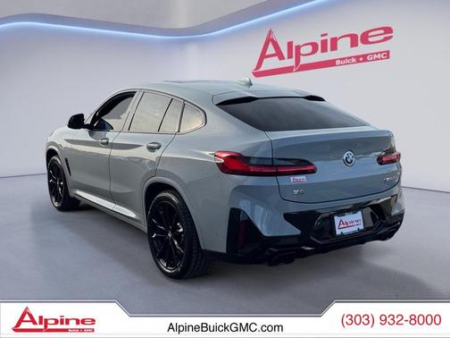 Brooklyn Grey Metallic 2022 BMW X4 M40i