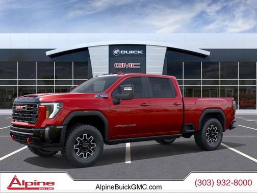 Volcanic Red Tintcoat 2026 GMC Sierra 2500 AT4X