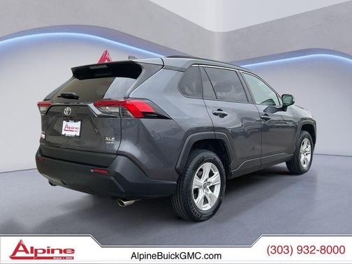 Gray 2021 Toyota RAV4 XLE