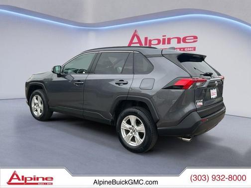 Gray 2021 Toyota RAV4 XLE