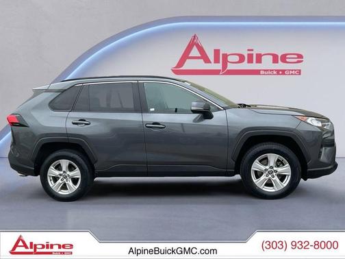 Gray 2021 Toyota RAV4 XLE