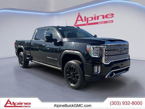 Black 2021 GMC Sierra 2500 Denali
