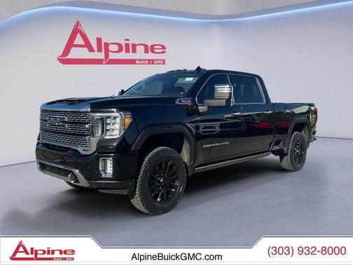 Black 2021 GMC Sierra 2500 Denali