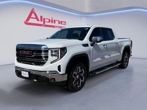Summit White 2025 GMC Sierra 1500 SLT
