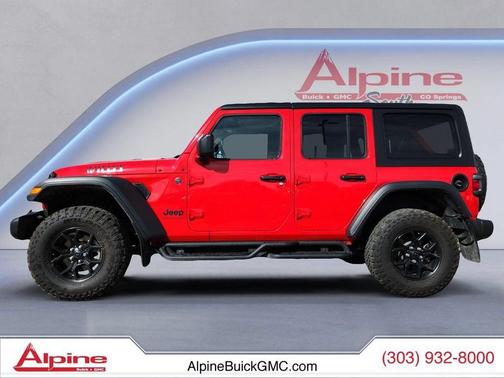 Firecracker Red 2024 Jeep Wrangler Sport