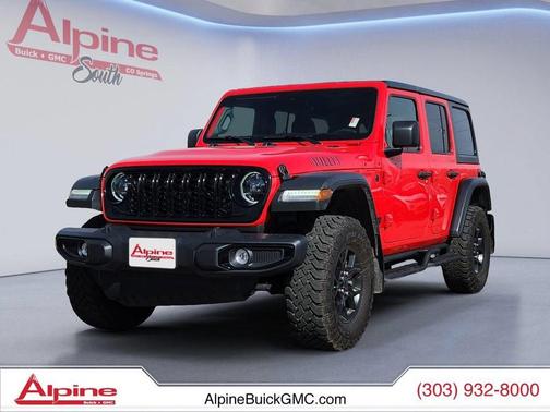 Firecracker Red 2024 Jeep Wrangler Sport