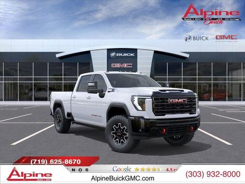 Summit White 2026 GMC Sierra 2500 AT4X
