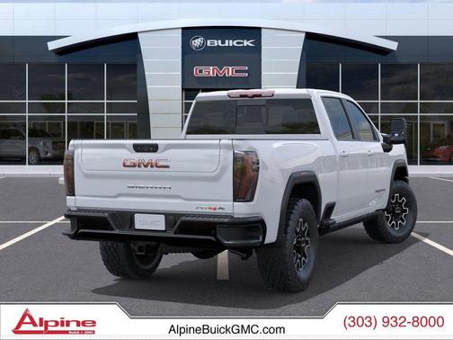 Summit White 2026 GMC Sierra 2500 AT4X
