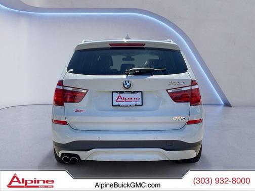 White 2016 BMW X3 xDrive28i