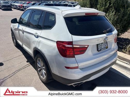 White 2016 BMW X3 xDrive28i