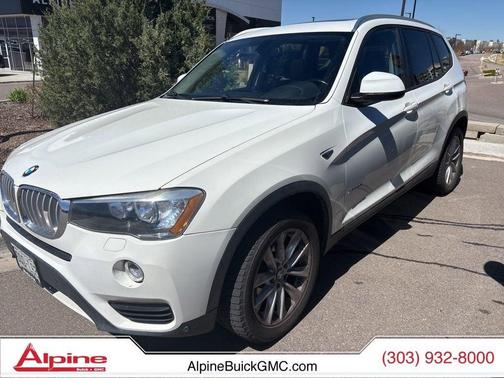 White 2016 BMW X3 xDrive28i